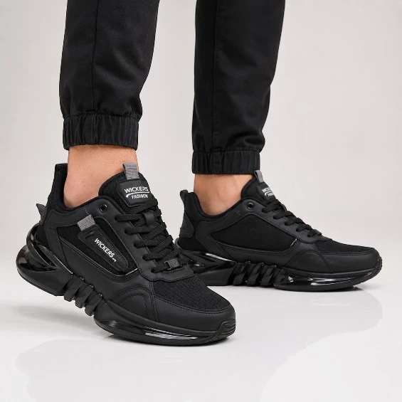 NİTRO MAX  ERKEK CASUAL AYAKKABI SİYAH 40-44 ürün görseli 1