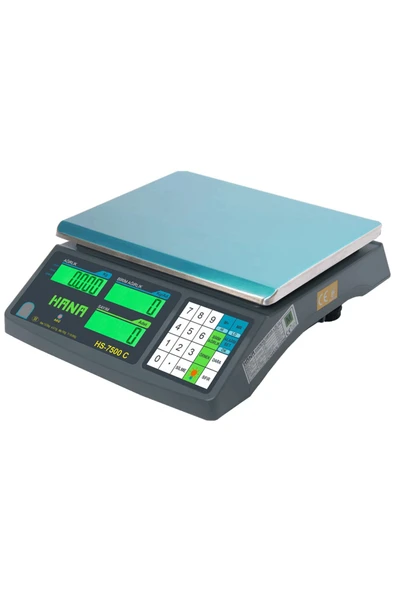 Hana Hs-7500 C Sayıcı Terazi 3-6-15-30 kg ürün görseli 1