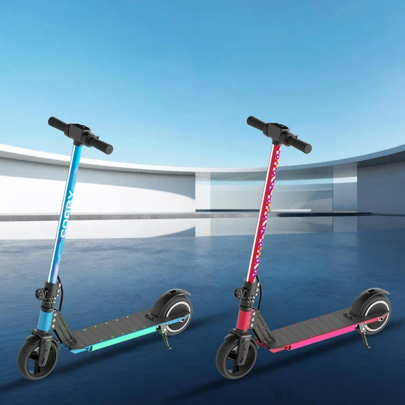Corby CS50 Elektrikli Çocuk Scooter Mavi - Resim 2