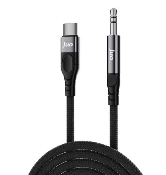 Juo USB Type-C to 3.5mm Jack Aux Stereo TRS Ses Kablosu 1 Metre-AMBALAJ HASARLI SIFIR ÜRÜN ürün görseli 1