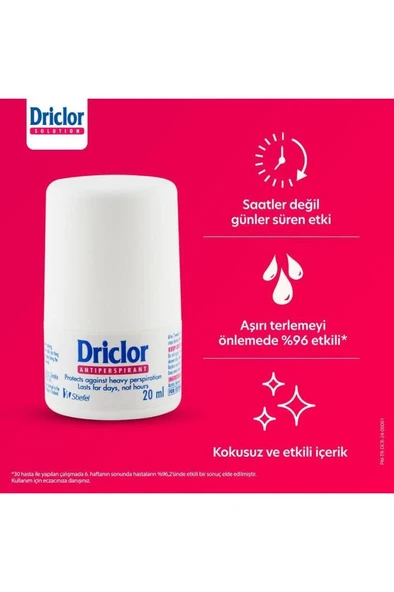 Driclor Antiperspirant Roll-on 20 Ml 4 Adet - Resim 2