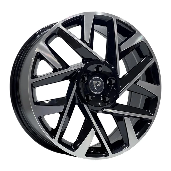 7.5X18 BK-3S1072 5X114.3 ET45 67.1 BLACK MACHINED XL ürün görseli 1