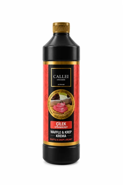 Callei Çilekli Waffle & Krep Sosu 1 KG ürün görseli 1