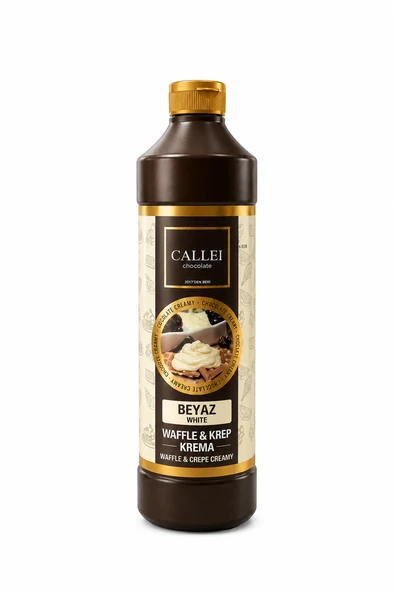 Callei Beyaz Waffle & Krep Sosu 1 KG ürün görseli 1