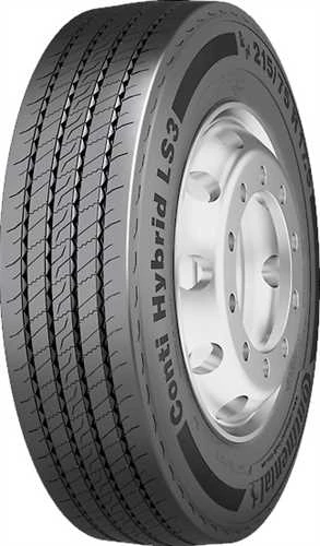 225/75R17.5 129/127M Conti Hybrid Ls3 ❄ Eu Lrf 12pr M+s 3Pmsf ( Asfalt Düz ) ürün görseli 1
