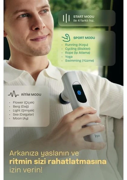 İyo Rhythm Ease Masaj Tabancası - Resim 3