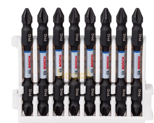 Bosch Vidalama Çift Uç PH2*65mm 8'li ürün görseli 1