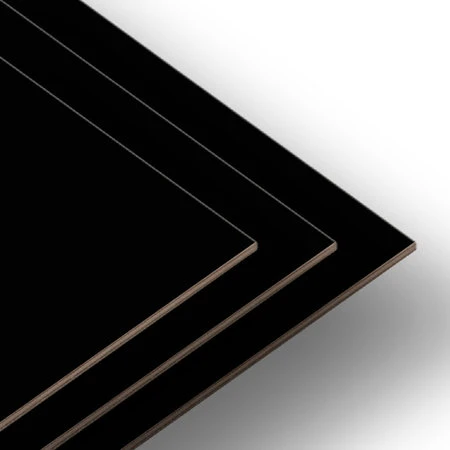 (8 MM) Siyah Laminat Kaplı MDF Tabaka Ahşap Plaka Ahşap Panel ürün görseli 1