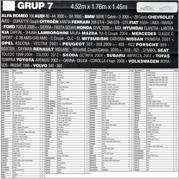 Guard Standart Grup 7 Oto Branda S - Resim 4