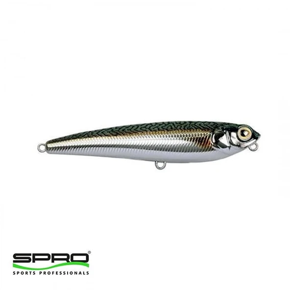 T.D. SPRO Ikiru Pop 115 Chromed Mackerel Su Üstü Yem ürün görseli 1