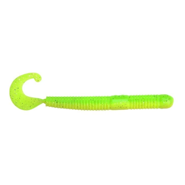 T.SPRO Insta Worm 11Cm Silikon Yem Lemon Lime 1/5 - Resim 2