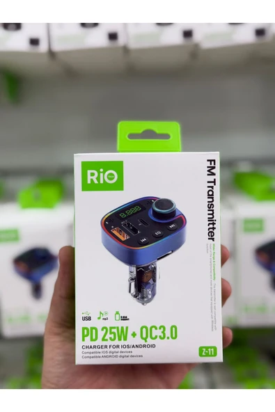 RİO ARAÇ BLUETOOTH ÖZELLİĞİ GETİRİN ŞARJ YERİNE TAKILIP ARACINIZI ÖZELLİK EKLEYİN ürün görseli 1