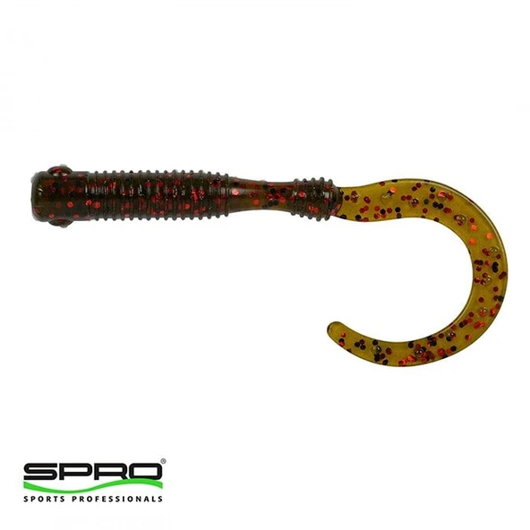 T.SPRO FS Urban Curl Silikon Yem Watermelon 6.5CM 1/4 ürün görseli 1