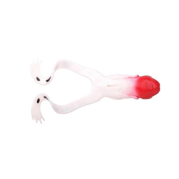 SPRO Iris The Frog 10Cm Silikon Yem UV Redhead - Resim 4