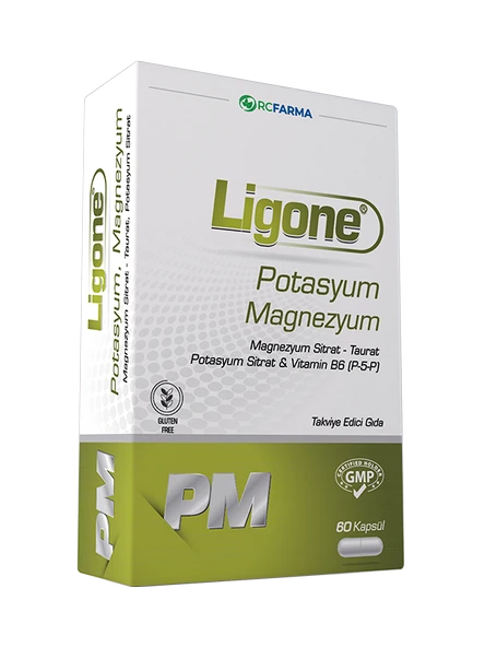 Ligone Potasyum Magnezyum 60 Kapsül ürün görseli 1