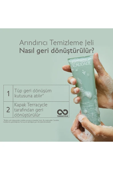 Caudalie Vinopure Purifying Gel Cleanser Arındırıcı Temizleme Jeli 150 ml ürün görseli 1