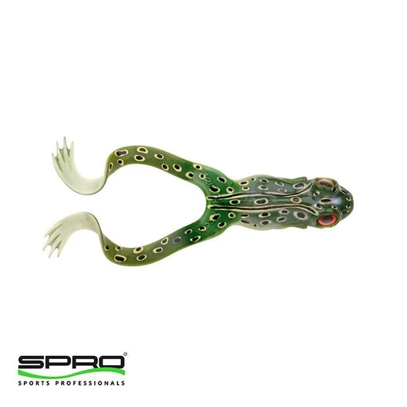 SPRO Iris The Frog 10Cm Silikon Yem UV Natural Green ürün görseli 1