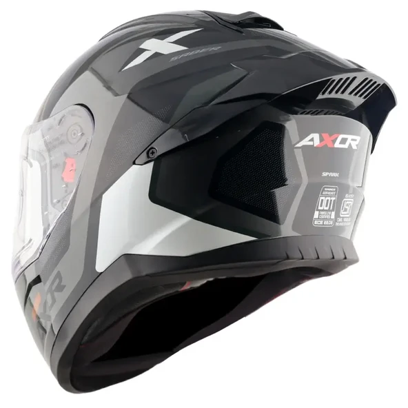 Axor Saber Spark Kapalı Kask - Resim 5