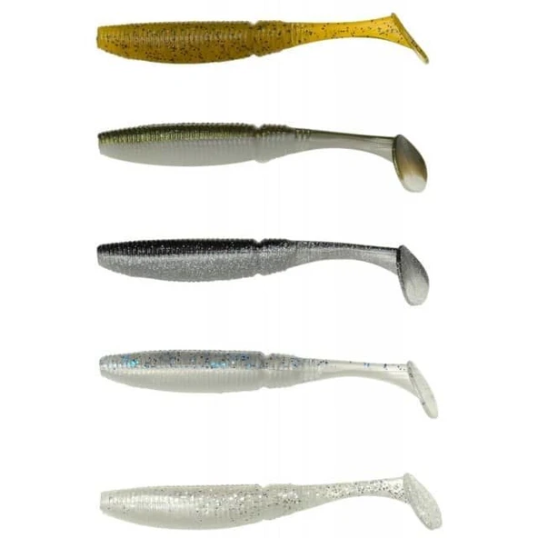 SPRO Micro Shad 50 Natural Pack Silikon Yem 1/30 - Resim 2