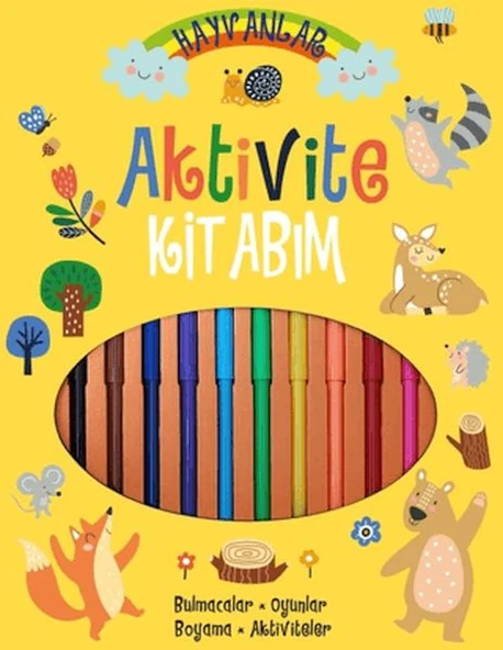 Hayvanlar Aktivite Kitabım ürün görseli 1