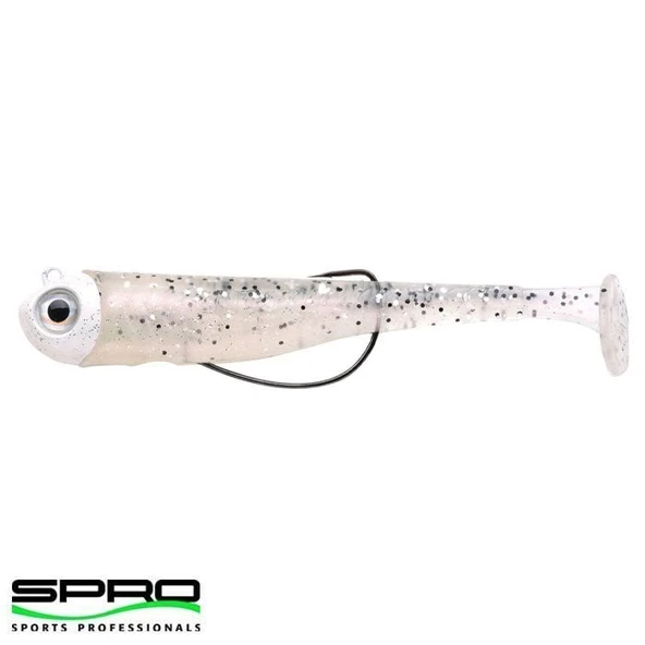 SPRO Guts Bait UV 11CM 14G M Salt&Pep Silikon Yem ürün görseli 1