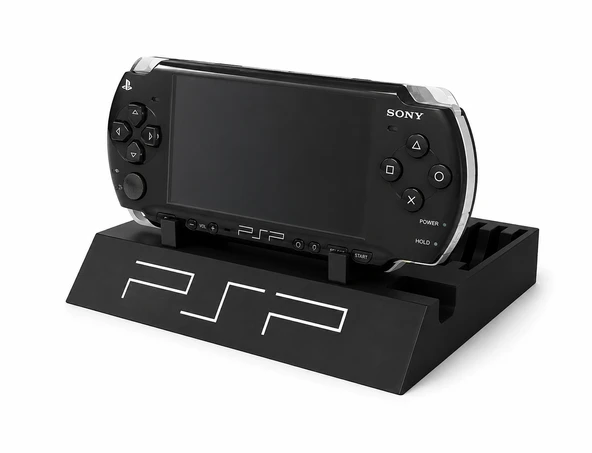 ?✨ PSP 2000 & PSP 3000 Uyumlu Stand ve Oyun Düzenleyici | UMD Oyun Saklama Standı | Masaüstü ürün görseli 1