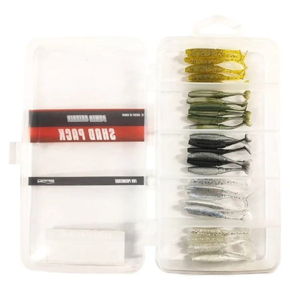 SPRO Micro Shad 50 Natural Pack Silikon Yem 1/30 - Resim 3