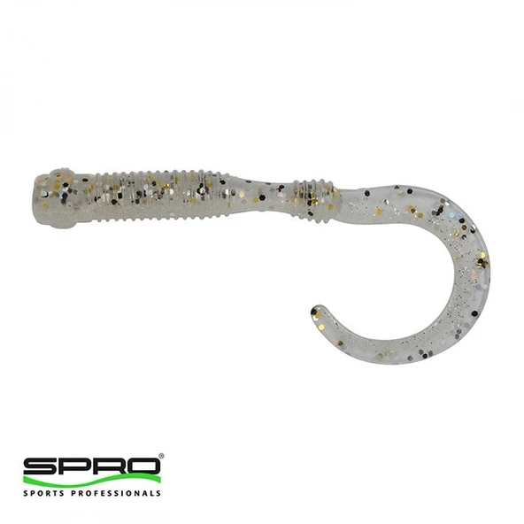 T.SPRO FS Urban Curl Silikon Yem Salt & Pepper 6.5CM 1/4 ürün görseli 1