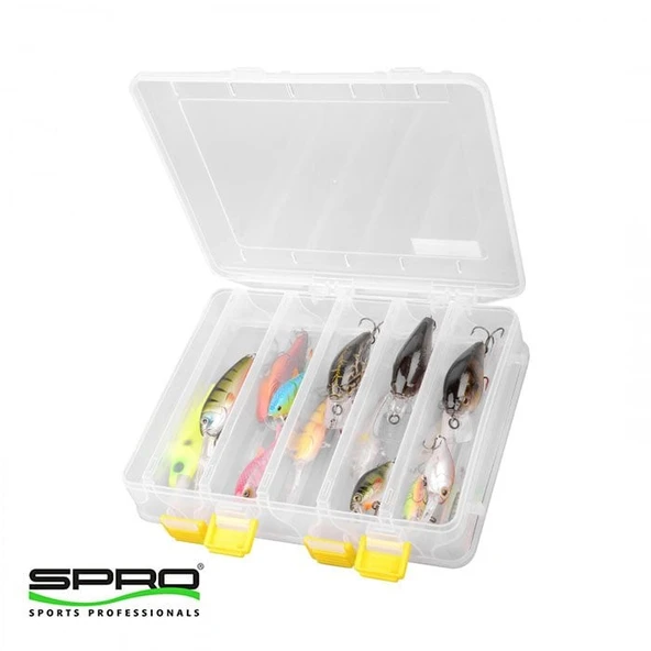 SPRO Hardbaits Box M 200x155x45mm  Yem Kutusu ürün görseli 1