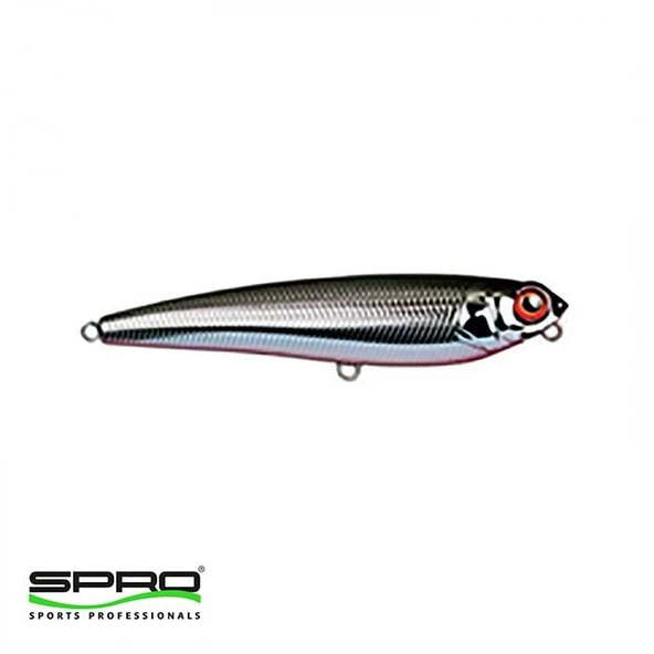 T.D. SPRO Ikiru Pop 115 Chromed Black Black Su Üstü Yem ürün görseli 1
