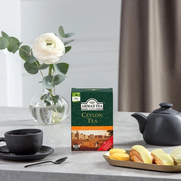 AHMAD TEA Ceylon Tea 400 G Dökme Çay - Resim 3