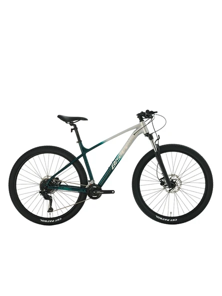 BİSAN BOLD 9.2 ERKEK DAĞ BİSİKLETİ 43CM HD 29 JANT 18 VİTES GRİ KOYU YEŞİL KROM ürün görseli 1