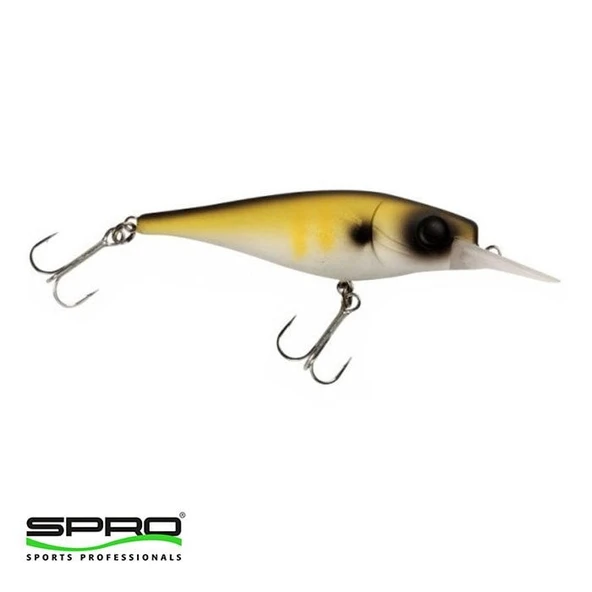 T.D. SPRO Pikefighter Mat Black/Yellow Maket Yem ürün görseli 1