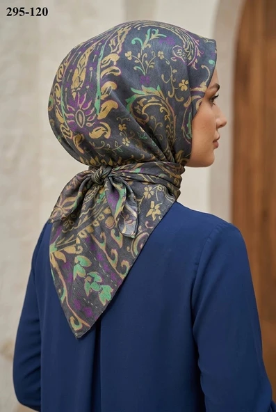 Zer Scarfs Dijital Soft Pamuk Eşarp 295-120 ürün görseli 1