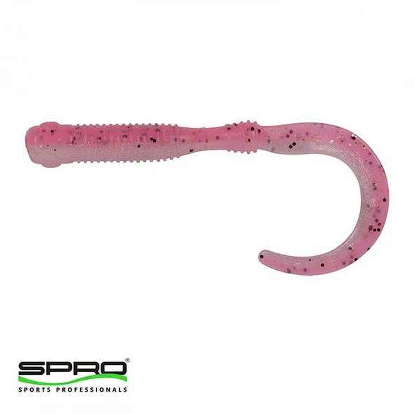 T.SPRO FS Urban Curl Silikon Yem Pink Noise 6.5CM 1/4 ürün görseli 1
