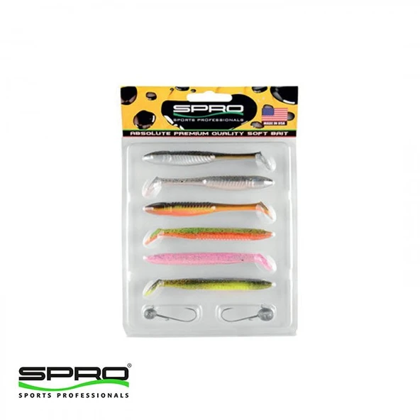 SPRO Ready 4 Fish Sil.Yem & Jig Head Seti D9 1/6 ürün görseli 1