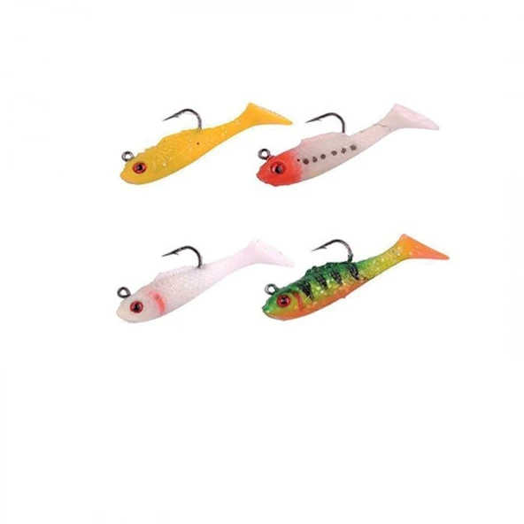 SPRO Troutmaster Shad 4Cm 2G 8'Li LRF Yem Seti - Resim 2