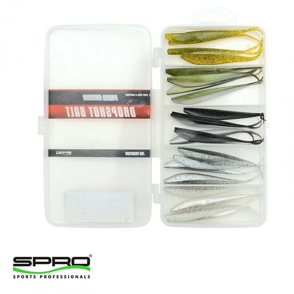 SPRO Dropshot Bait 87 Natural Pack SilikonYem 1/20 ürün görseli 1
