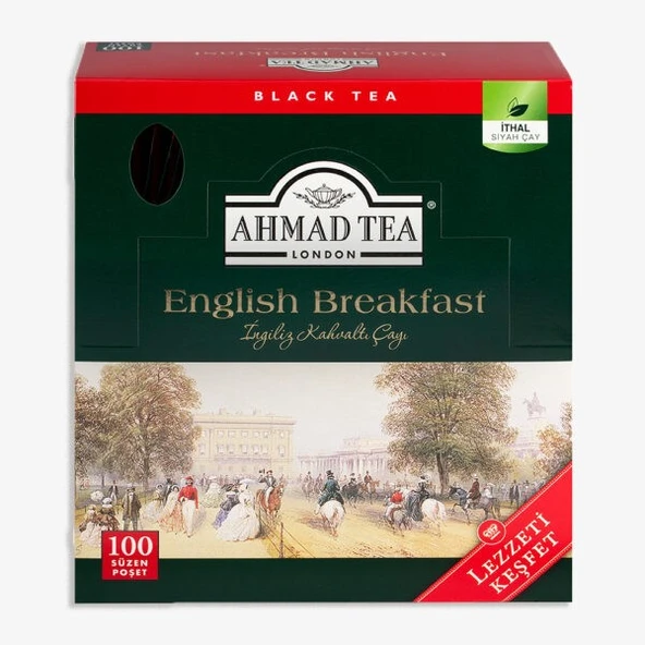AHMAD TEA English Breakfast Bardak Poşet Çay 100’lü 200 G ürün görseli 1