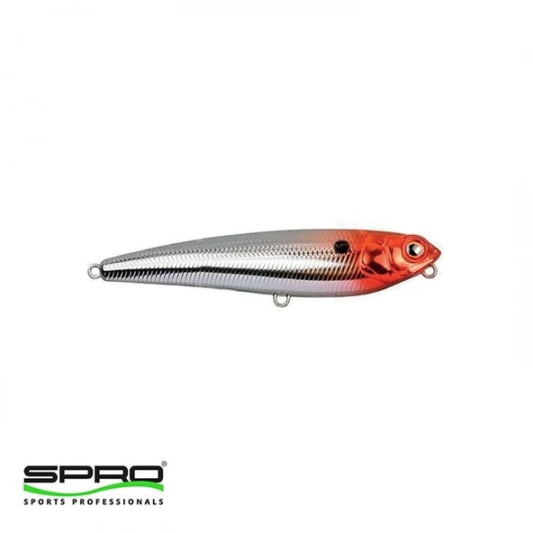 T.D. SPRO Ikiru Pop 115 Chromed Red Head Su Üstü Yem ürün görseli 1