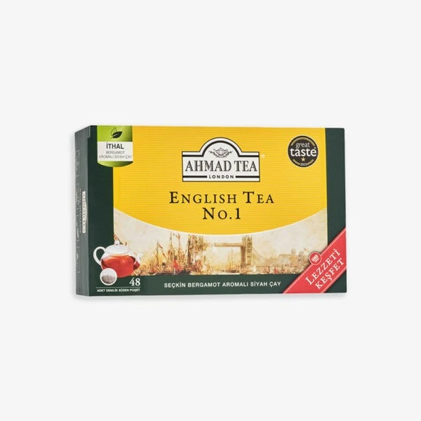 AHMAD TEA 48’li English Tea No.1 Demlik 154 G ürün görseli 1