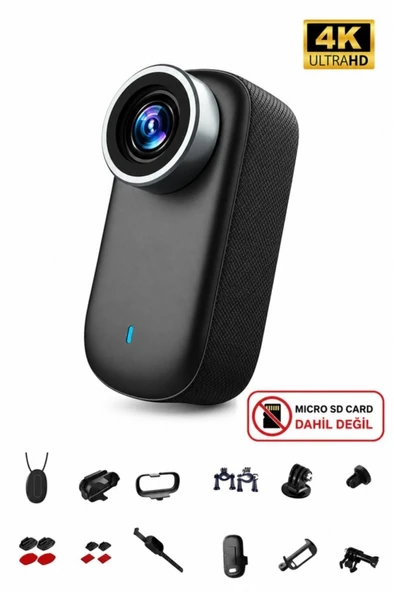 M11 Mini 4K Ultra HD WiFi Aksiyon Kamerası Geniş Açılı 1.5'' Ekranlı Manyetik Spor Kamerası ürün görseli 1