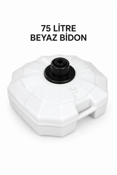 75 litre Beyaz Şemsiye Bidonu ürün görseli 1