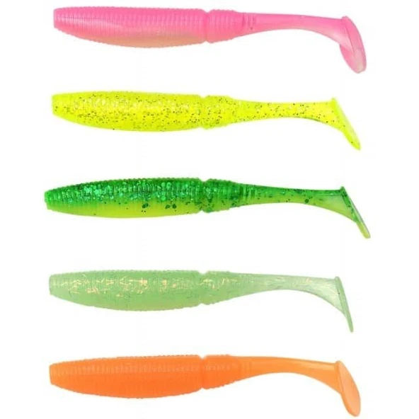 T.SPRO Micro Shad 50 Flash Pack Silikon Yem 1/30 - Resim 3