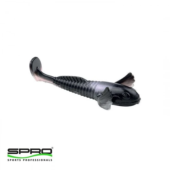 T.D. SPRO Shy Goby 10Cm Black White Silikon Yem 1/3 ürün görseli 1