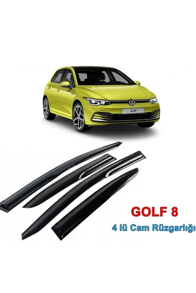 CAM RÜZGARLIĞI İTHAL VOLKSWAGEN GOLF8 4LÜ ürün görseli 1