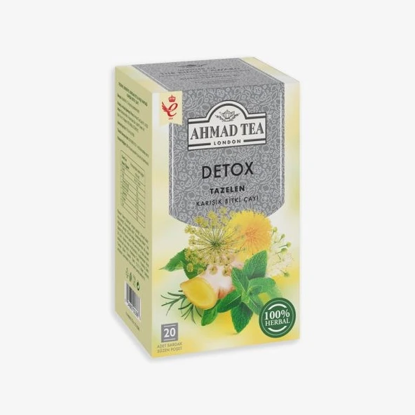 AHMAD TEA Detox Tea 20’li Poşet Çay ürün görseli 1