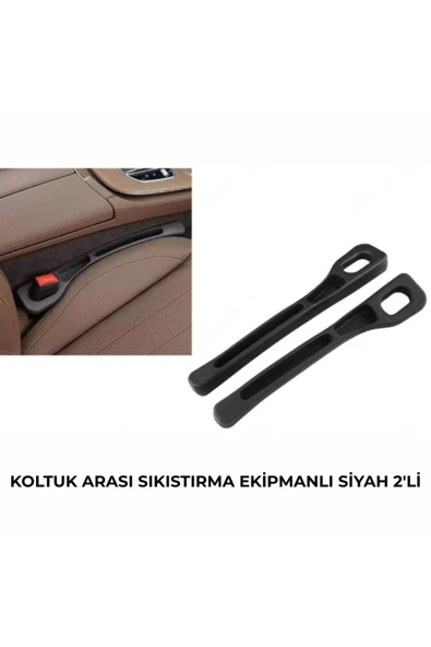 KOLTUK ARASI ORGANİZER KOLTUK BOŞLUĞU DÜZENLEYCİ SİYAH 2'Lİ ürün görseli 1