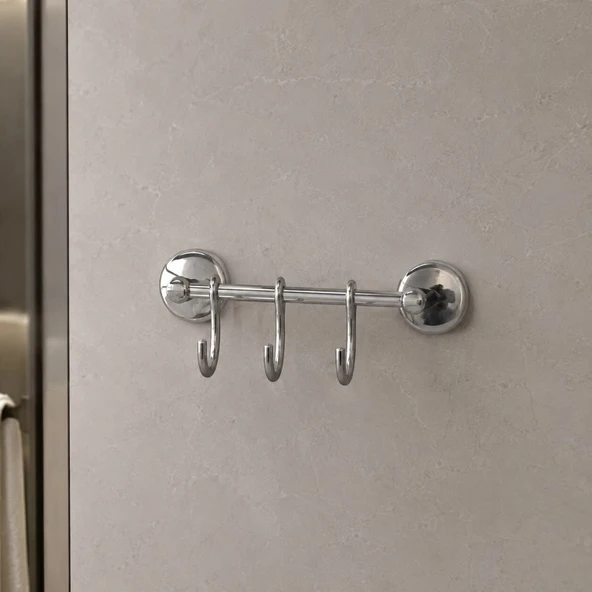 3'Lü Askılık Metal Liberella - Resim 3