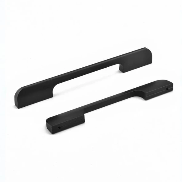 Marelli VENTO BLACK siyah 96 mm mobilya dolap kulbu - Resim 11